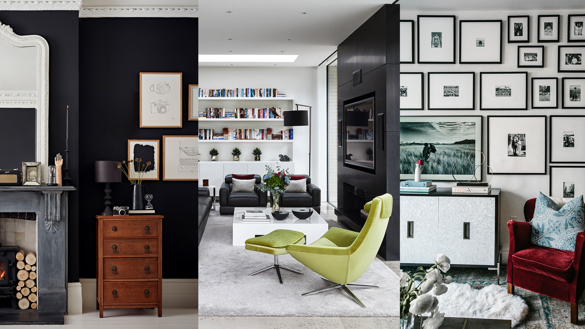 Interior Color Inspirations: The Classic Combination Of Black & White