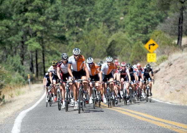 Mancebo's Realcyclist.com teammates were everpresent at the front.