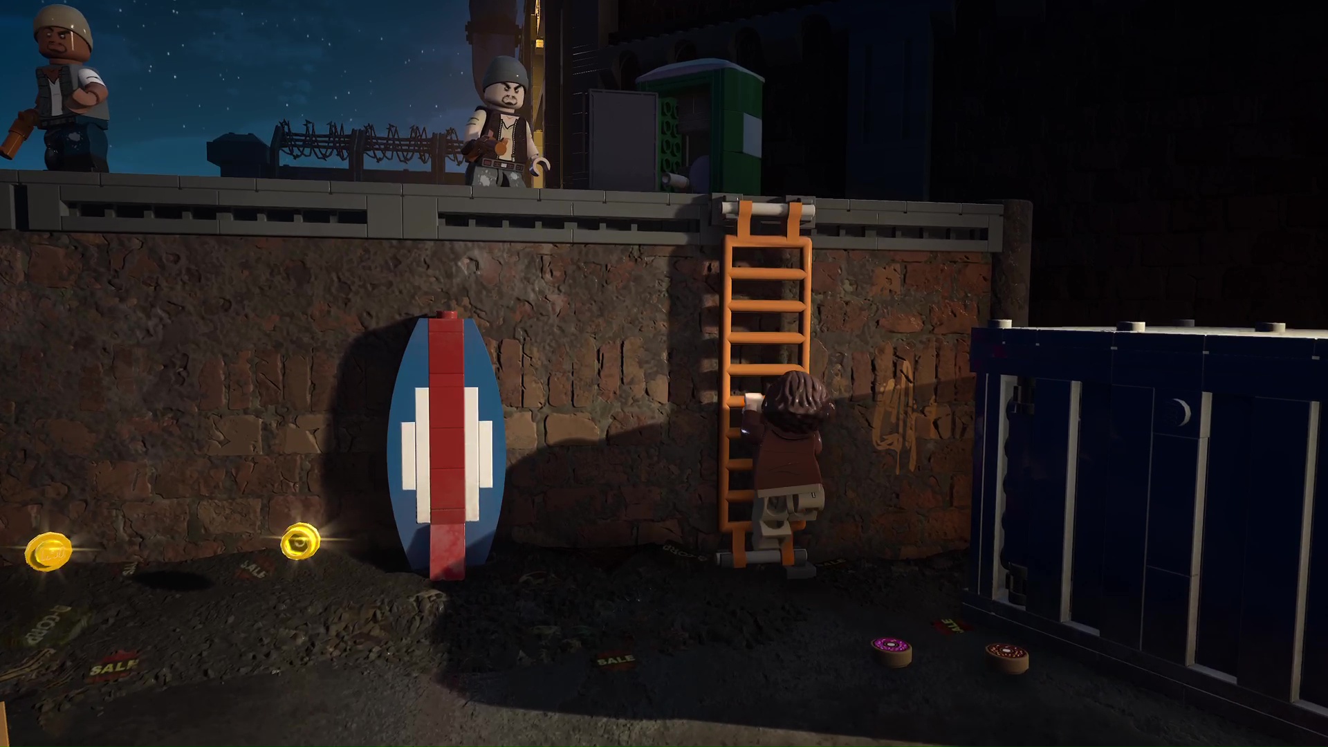 Surfboard locations in Lego Batman Legacy of the Dark Knight