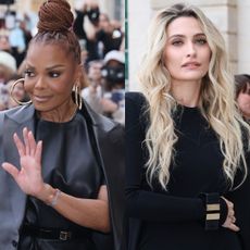 Paris and Janet Jackson met up at the Tom Ford Spring 2026 show
