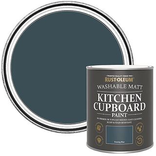 Rust-Oleum Evening Blue Matt Kitchen Cupboard paint