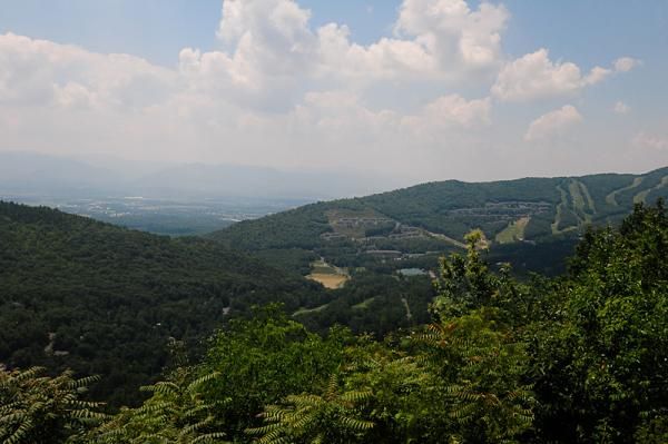 Riders had a spectacular view of the Shenandoah Valley