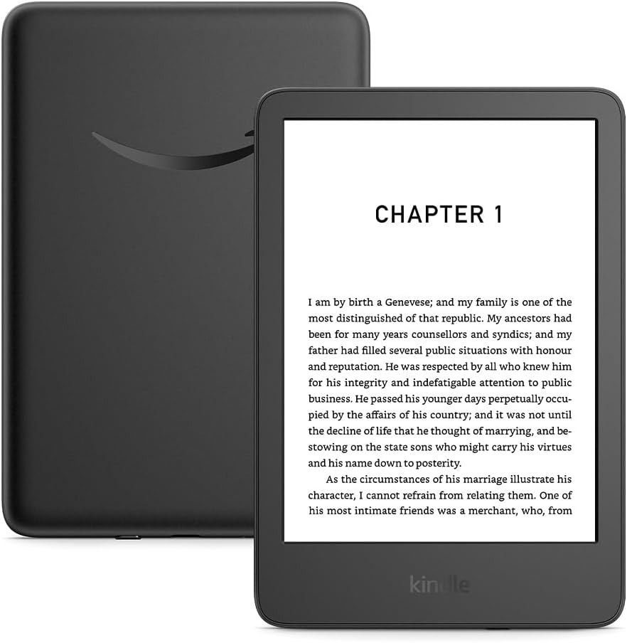Amazon Kindle (newest Gen) &amp;ndash; Lightest and Most Compact Kindle With Glare-Free Display, Faster Page Turns, Adjustable Front Light and Long Battery Life &amp;ndash; 16 Gb &amp;ndash; With Ads &amp;ndash; Matcha