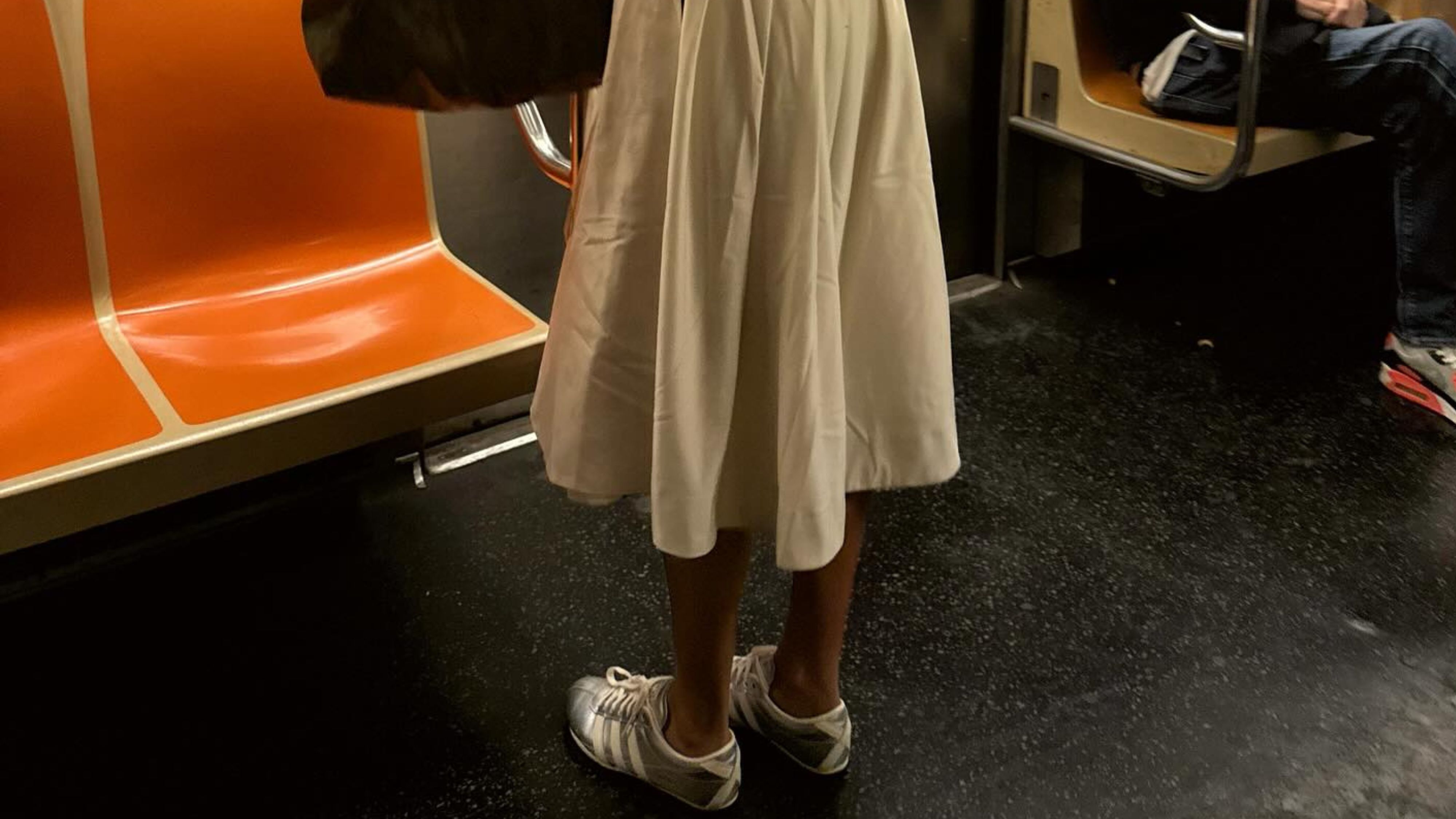 @emilisindlev in one of the 2026 sneaker trends.