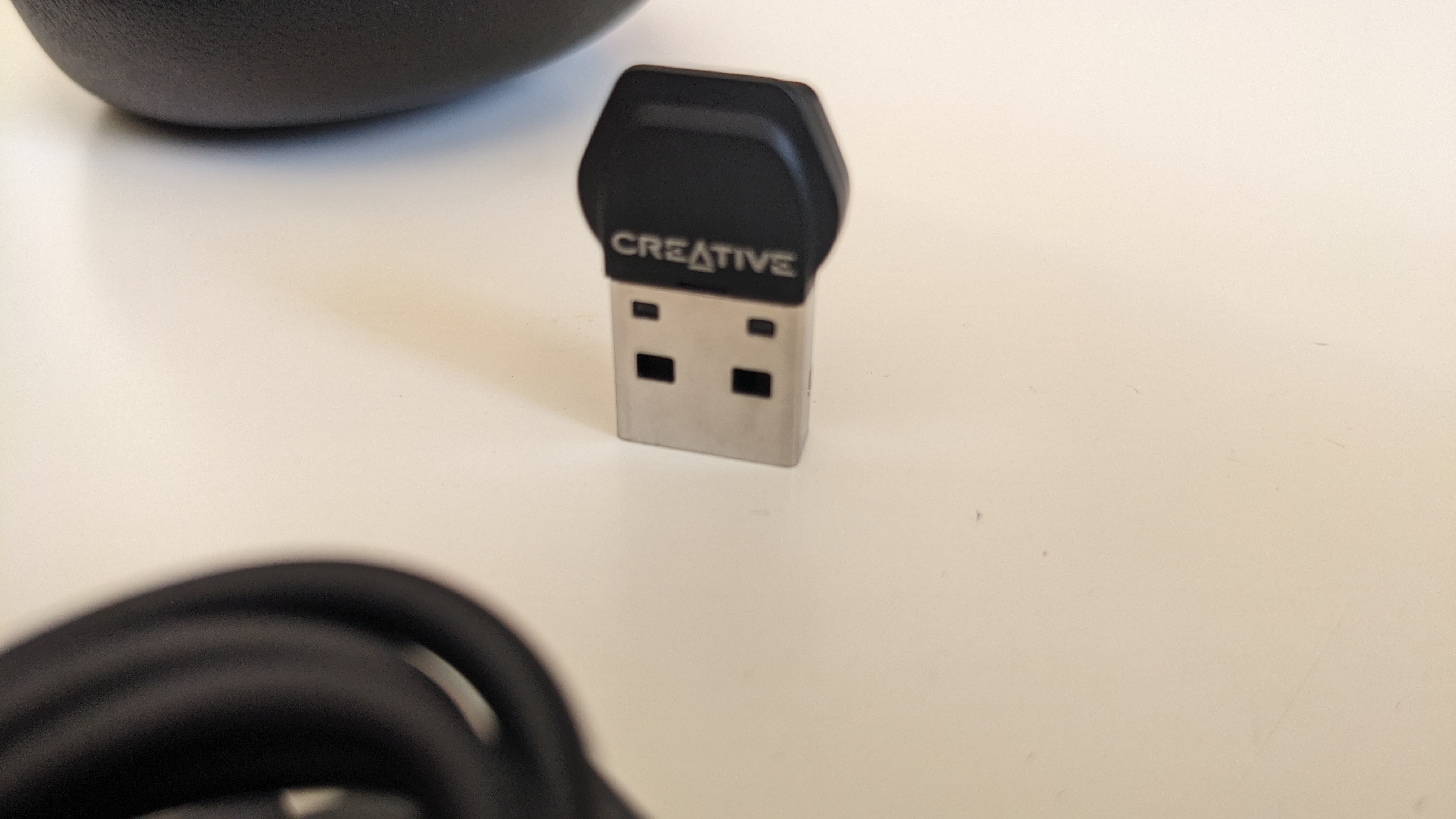 The Creative Chat Wireless headset during our review