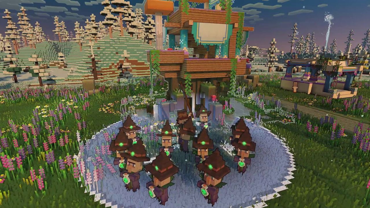 Image of Minecraft Legends and upcoming content updates.