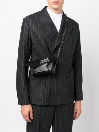 Maison Margiela, Snatched leather shoulder bag