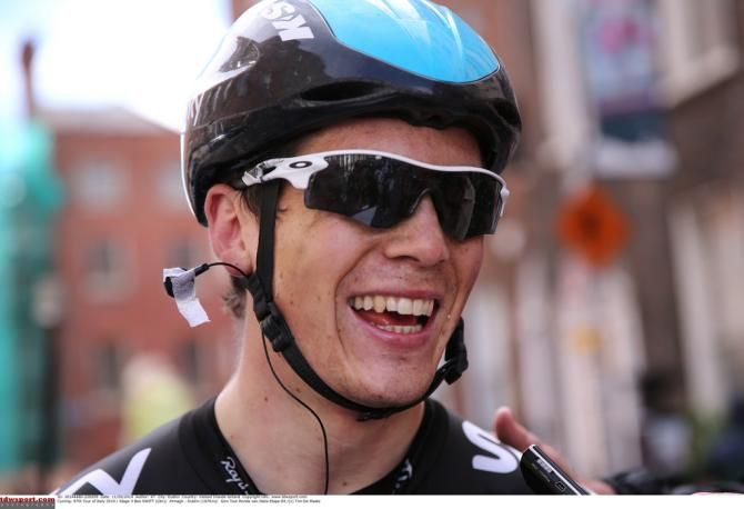 Ben Swift (Team Sky) was close to the win