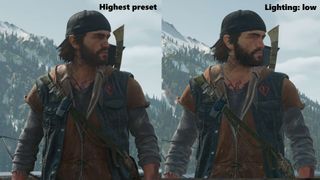 Days Gone graphics test screenshot