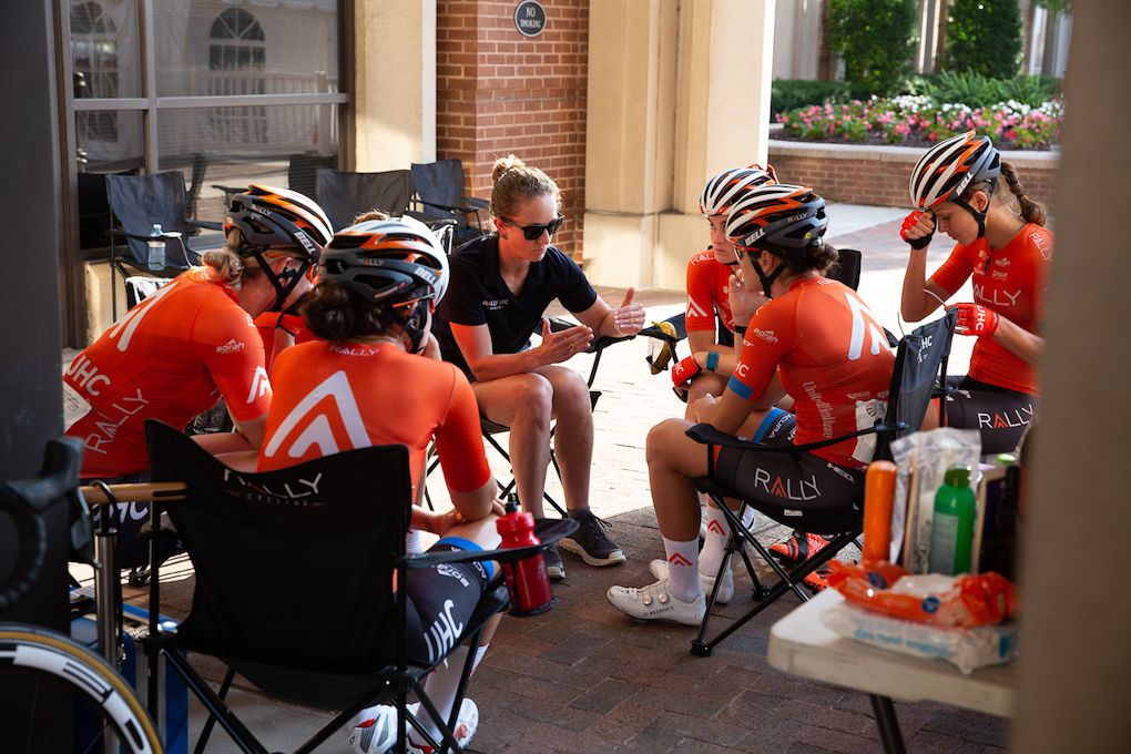 Rally UHC riders discuss the race plan ahead of US Pro
