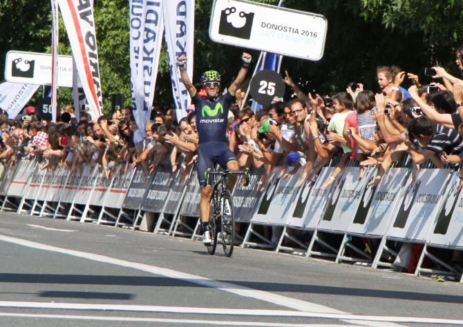 Alejandro Valverde wins the Clasica San Sebastian