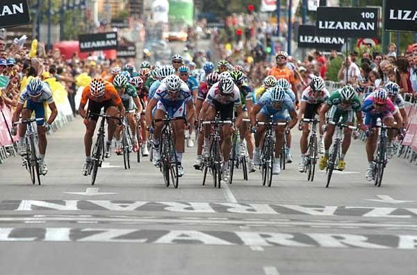 The sprint is close between the top eight.