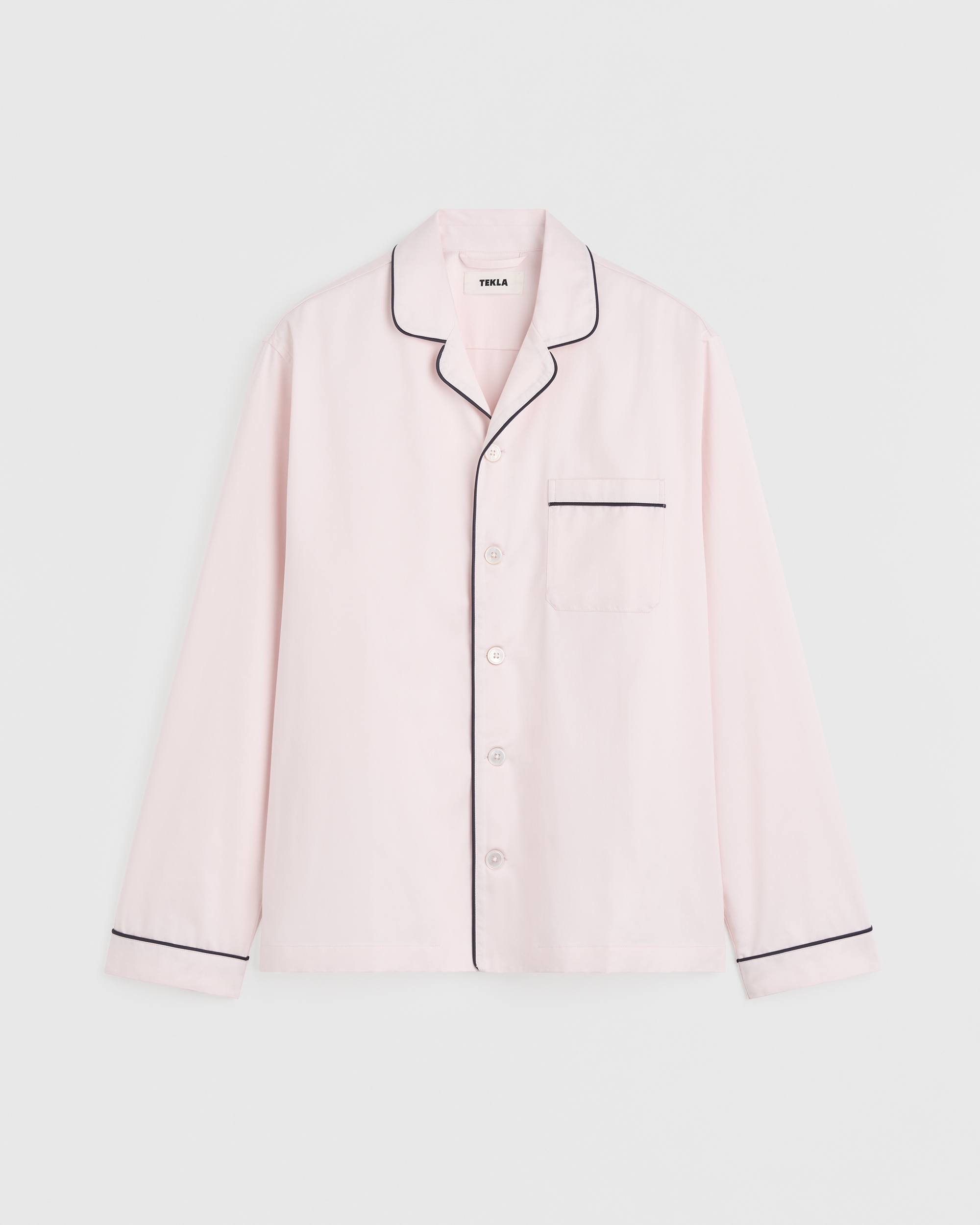 Tekla Sateen Pyjama Shirt