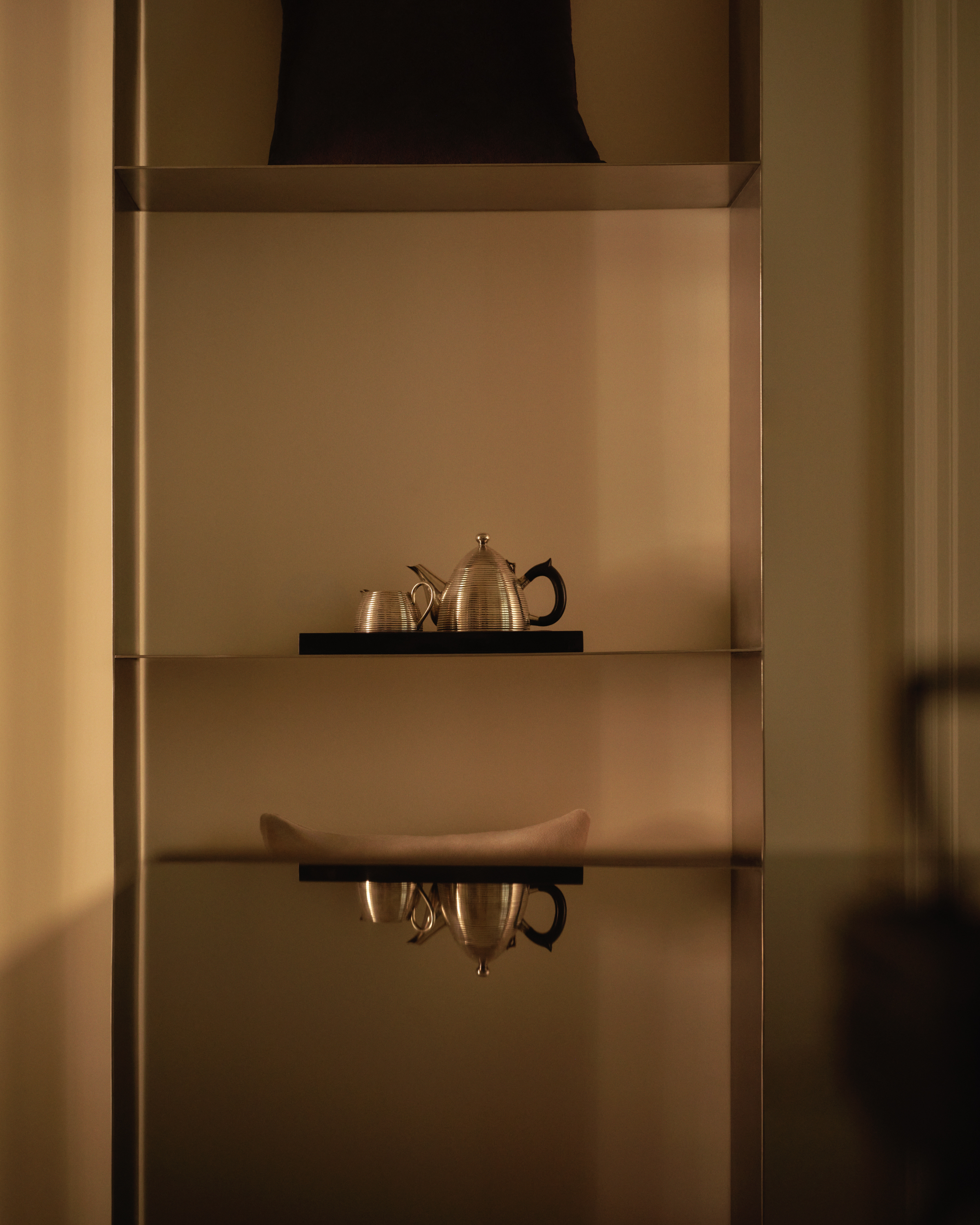 hazy London apartment