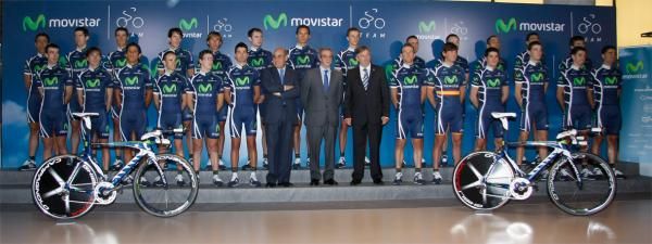 The complete Movistar team