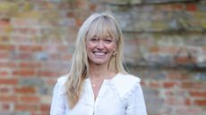 Clodagh McKenna wearing a white blouse