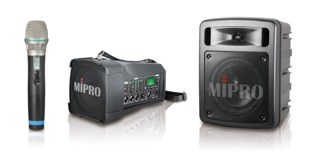 MIPRO Launches MA-100 and MA-303 Portable Wireless PAs