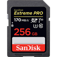 SanDisk 256GB Extreme PRO SDXC UHS-I: $99.99 $45.59
Save $54
