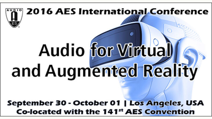 AES Readies Audio for VR/AR Conference