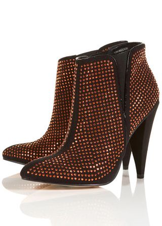 Topshop studded ankle boots, £70