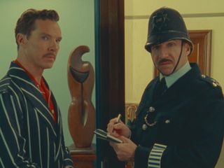 Benedict Cumberbatch in The Wonderful Story of Henry Sugar, with Ralph Fiennes.