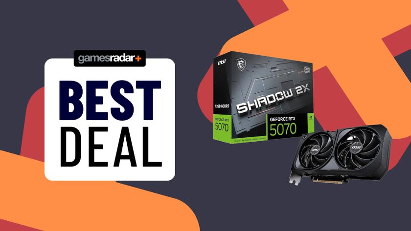 The words &#039;Best Deal&#039; next to a picture of MSI&#039;s custom RTX 5070.