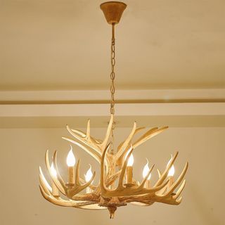 Rustic Antler Chandelier Lighting