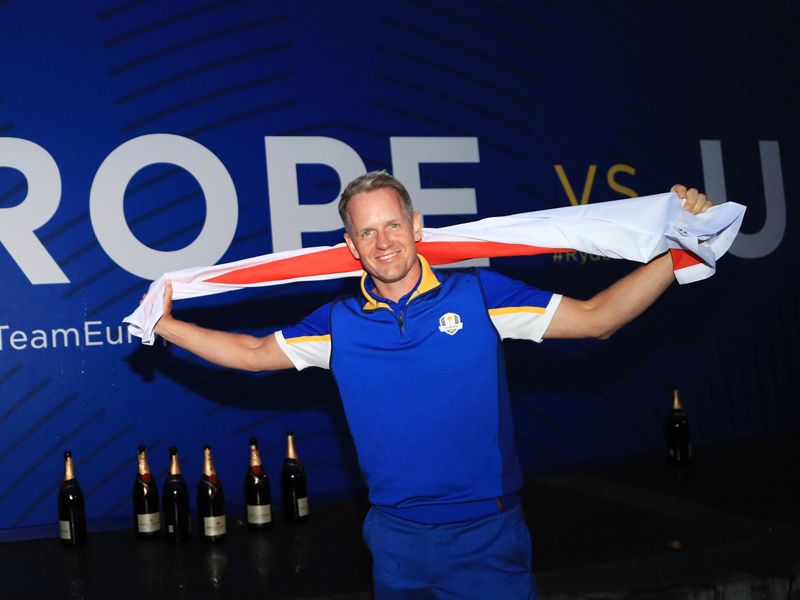 Luke Donald Named European Ryder Cup Vice Captain