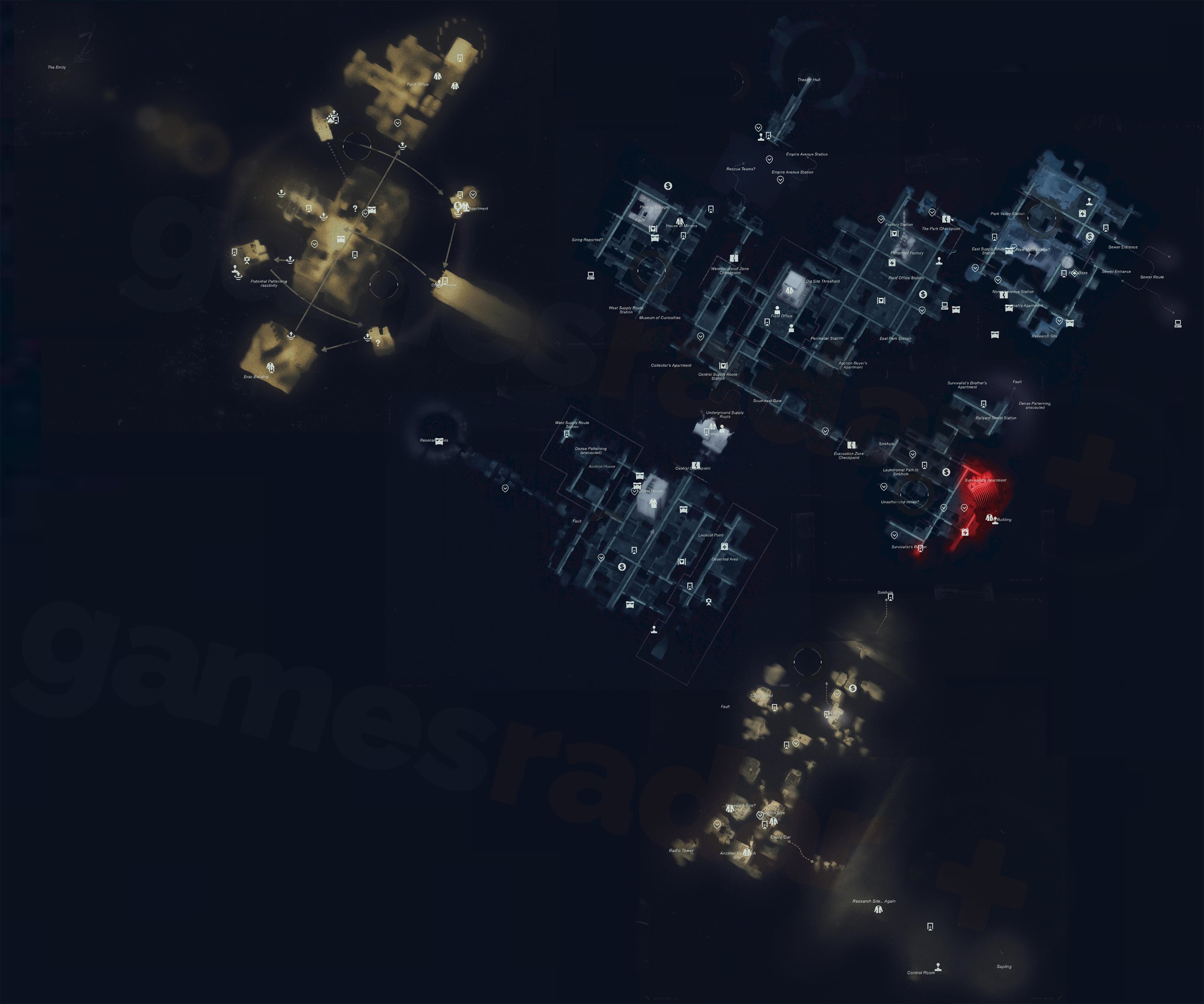 The full Control Resonant map