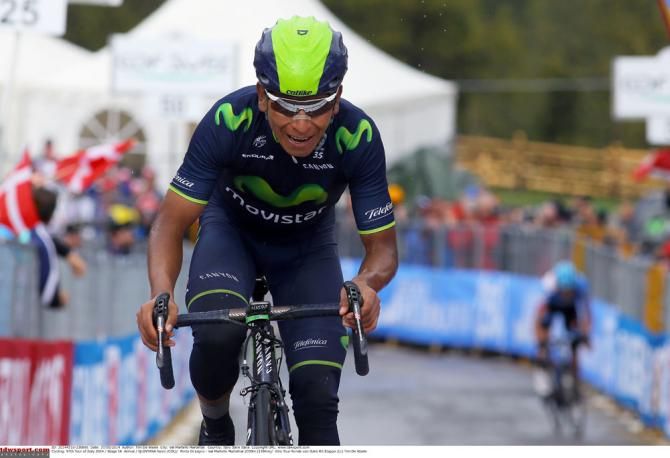 Nairo Quintana (Movistar) was simply unstoppable on stage 16 of the Giro d&rsquo;Italia