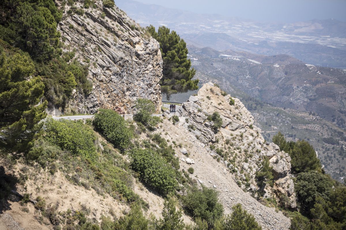 Giant-Alpecin trained in the stunning Sierra Nevada mountains