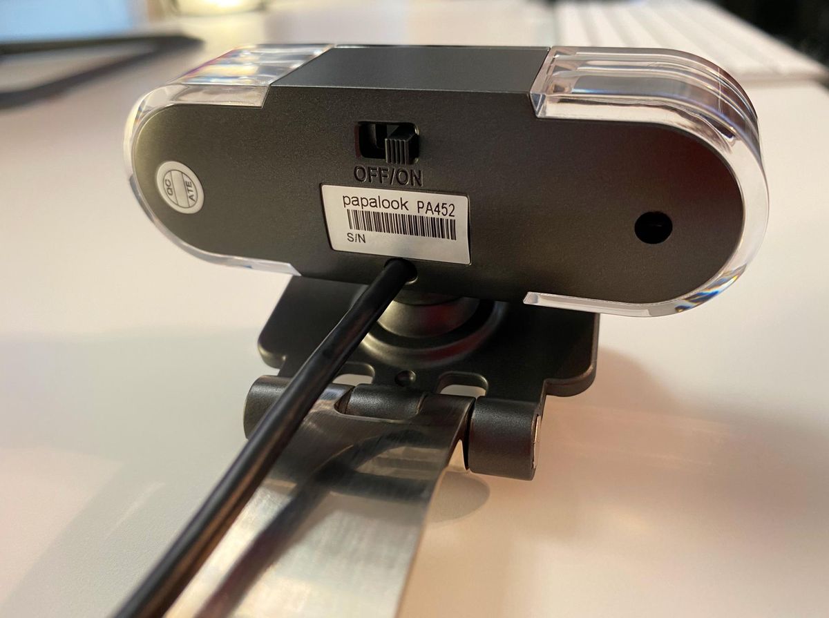 Papalook Pa452 Webcam Review Back