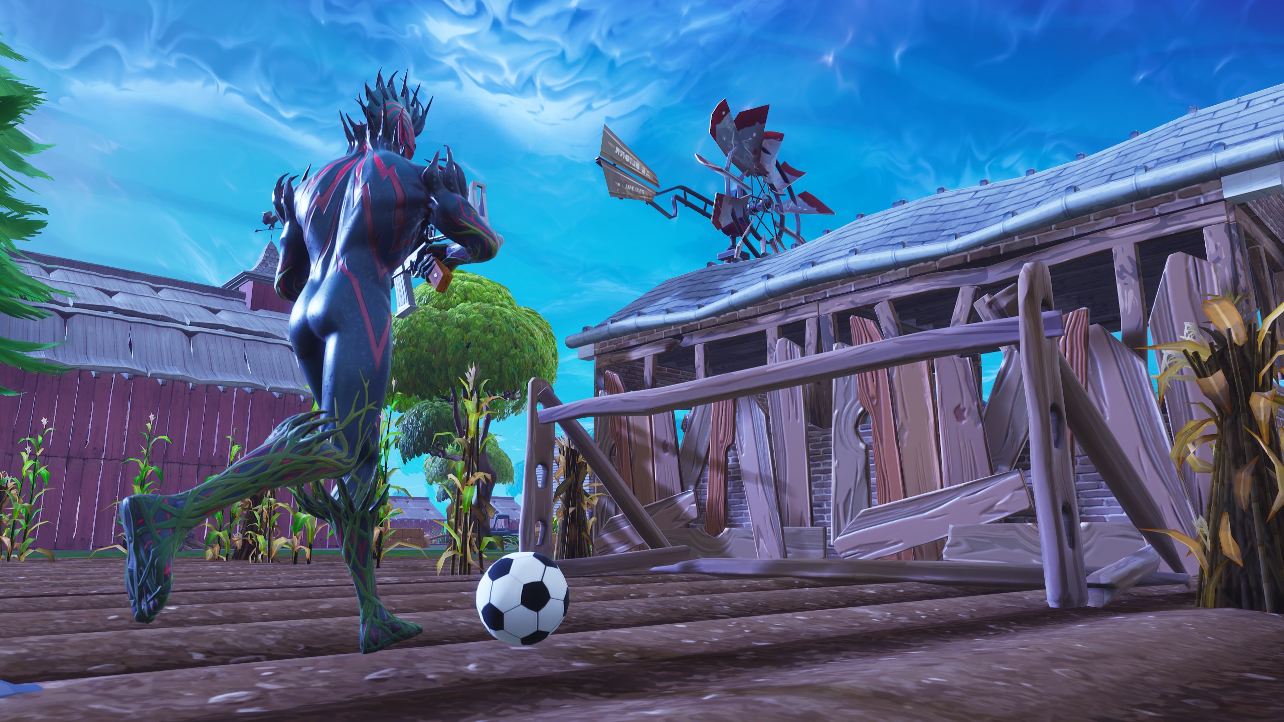 fortnite pitch locations where to find all seven soccer fields pc gamer - different soccer pitches fortnite