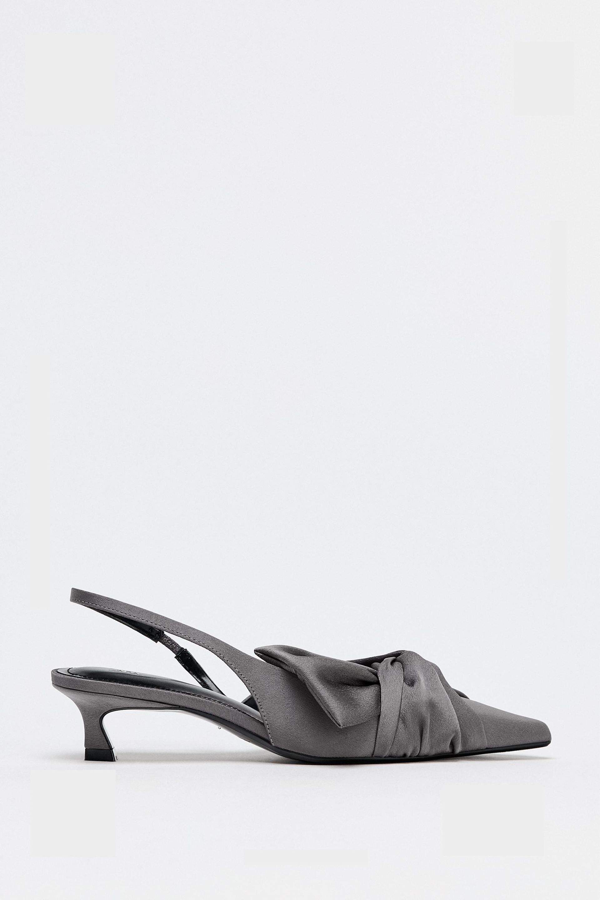 Kitten Heel Slingback Shoes