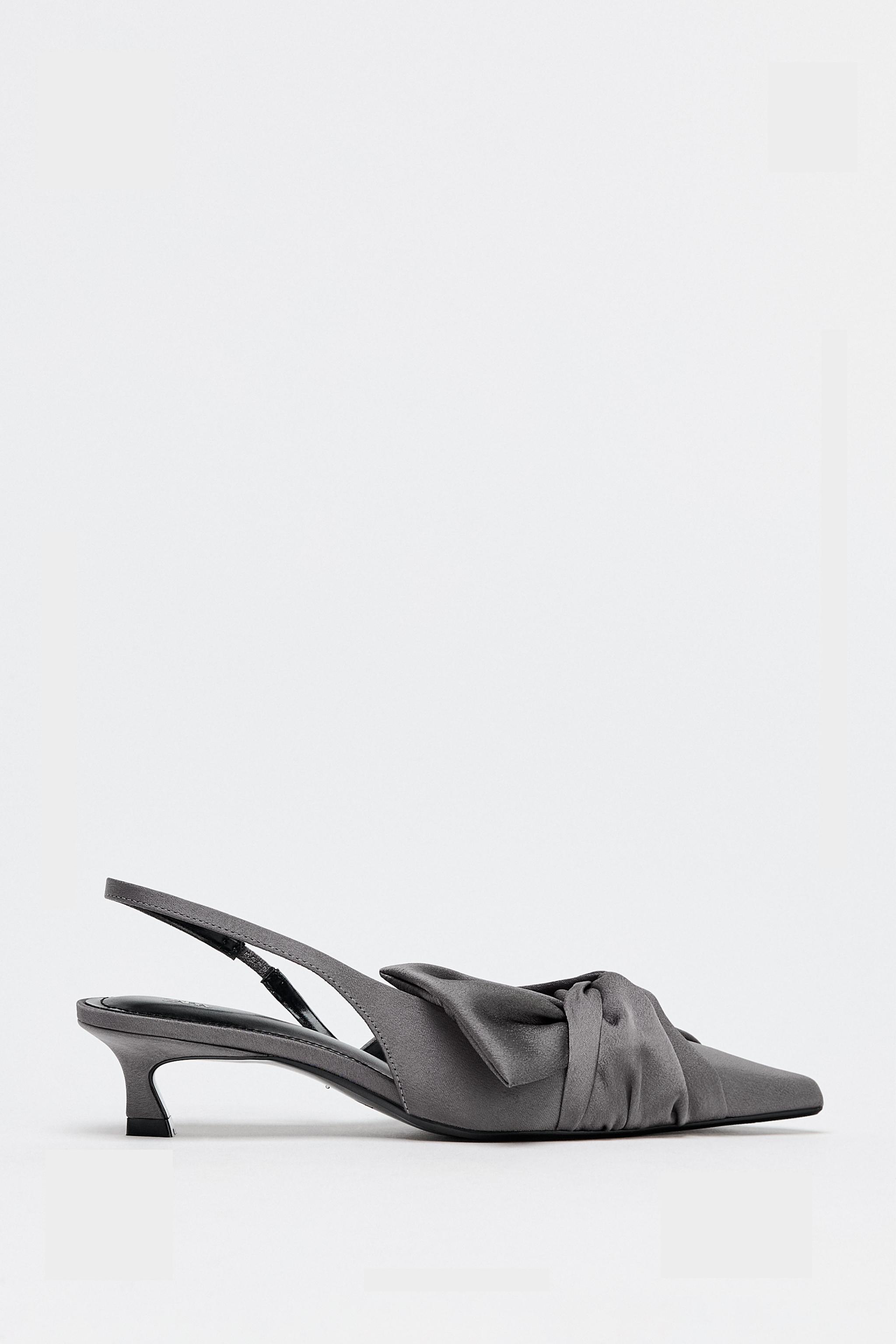 Kitten Heel Slingback Shoes