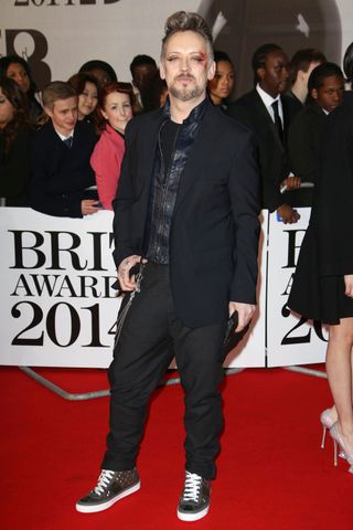 Boy George at the Brit Awards 2014
