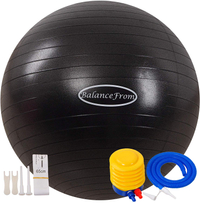 BalanceFrom Anti-Burst and Slip Resistant Exercise Ball | $9.99 at Amazon