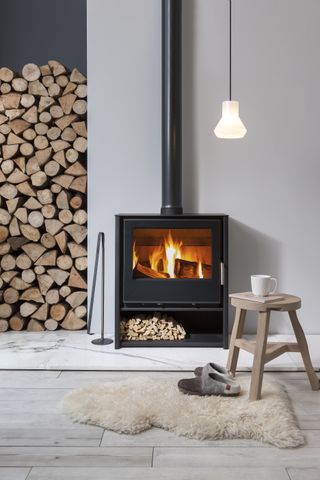 Small log burning stove ideas