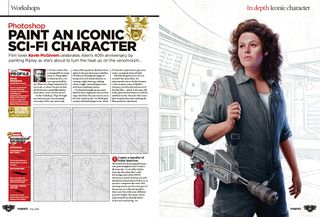 ImagineFX feature spread