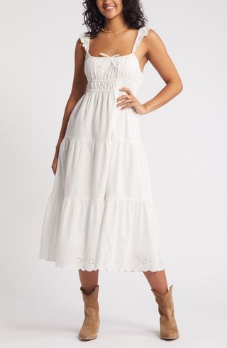 Smocked Cotton Sundress