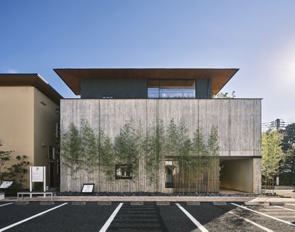 hero exterior of modern japanese house c4l
