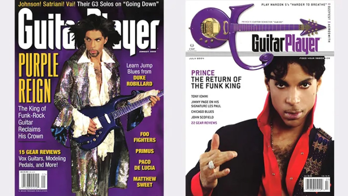 Prince's Exclusive 'Guitar Player' The One Goes | GuitarPlayer