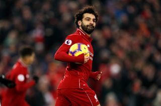 Mo Salah has scored 12 goals in 11 appearances in all competitions this season