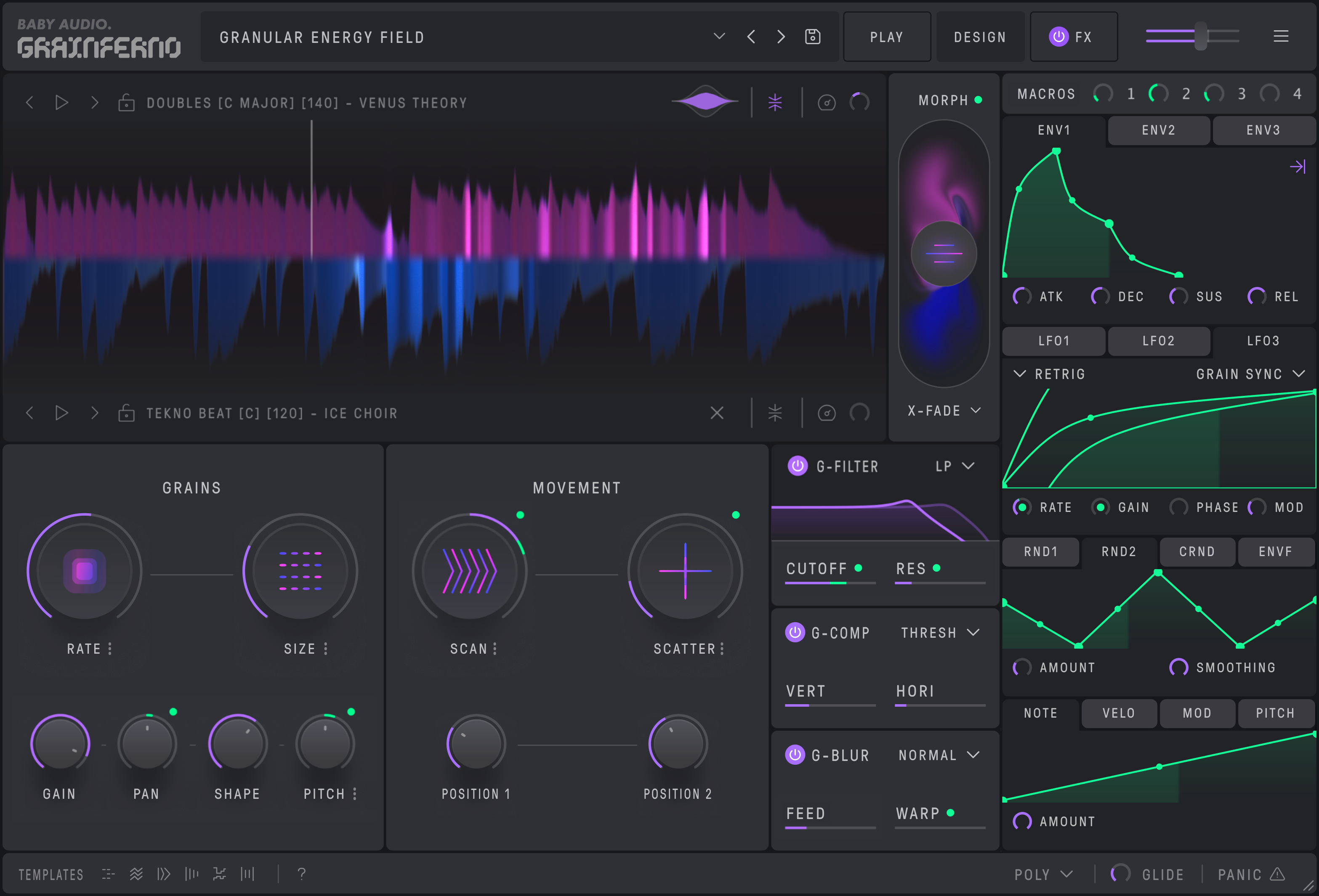Baby Audio Grainferno plugin