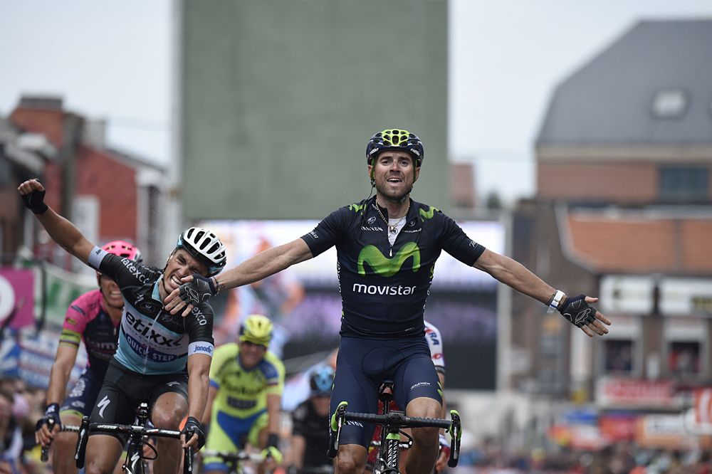 Alejandro Valverde (Movistar) wins Liege-Bastogne-Liege