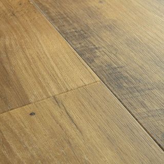 Paso Rustic Chestnut Wood effect Textured Vinyl Planks