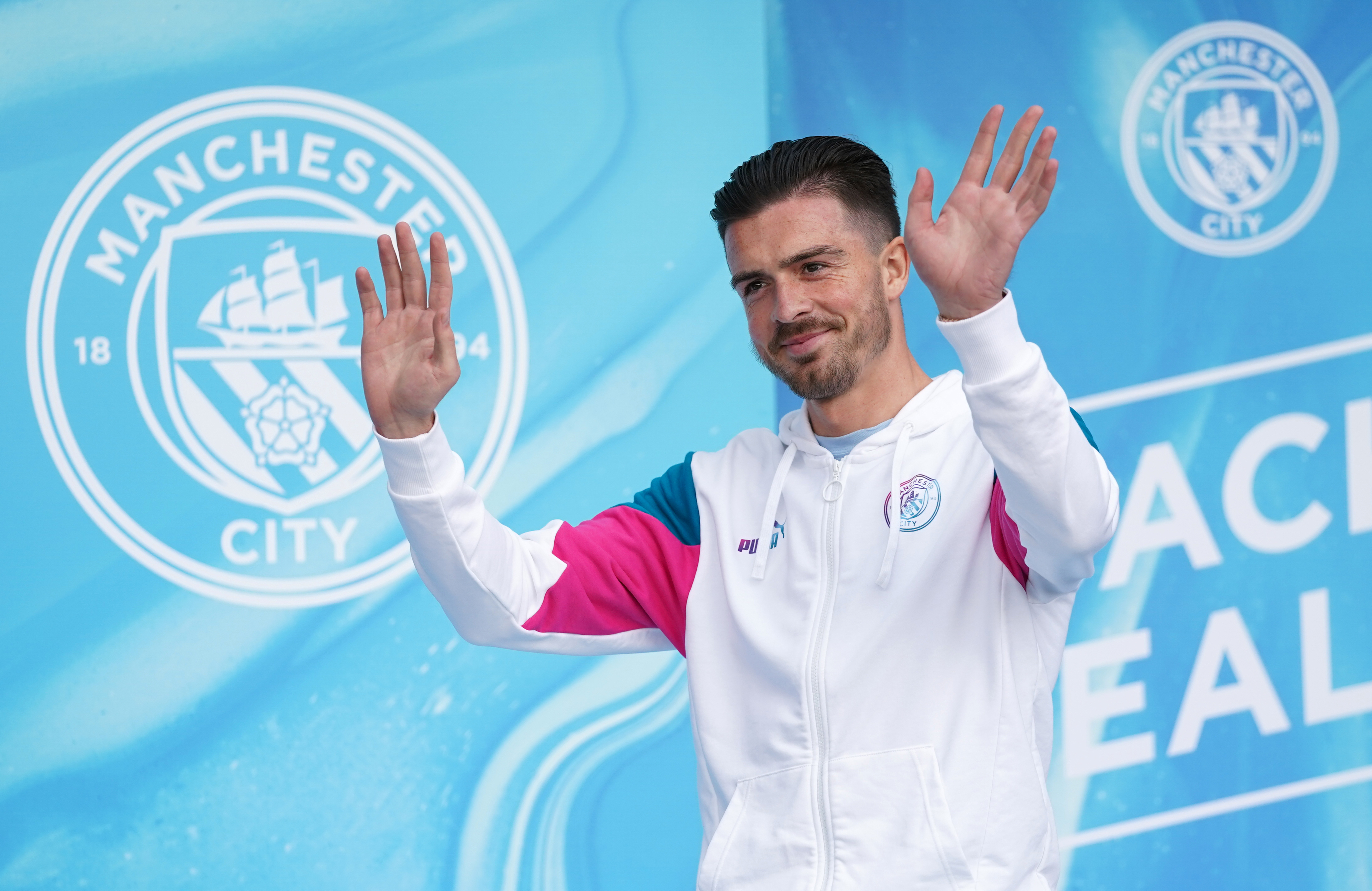 Jack Grealish Unveiling – Etihad Stadium