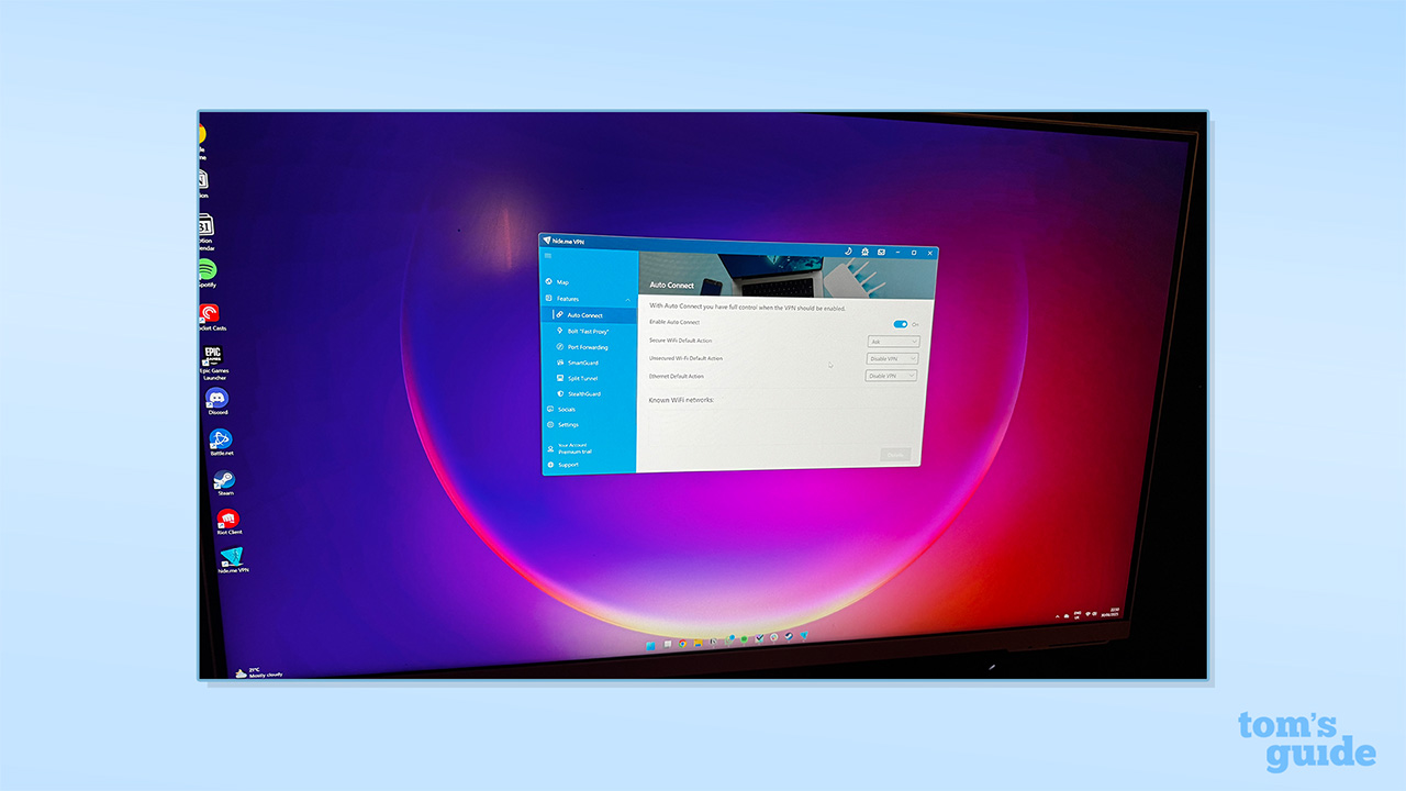 Hide.me Free autoconnect on Mac
