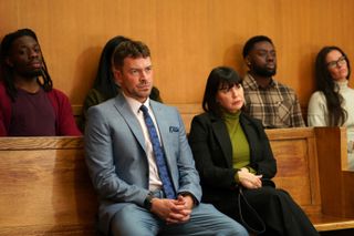 Darren Osborne and Nancy Osborne in court.