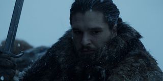 jon snow beyond the wall game of thrones hbo